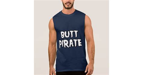 Butt Pirate Costume Sleeveless Shirt