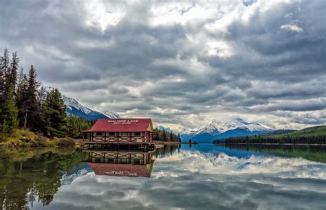 Maligne Lake Boat House Explored Jasper Is My Favourite Flickr