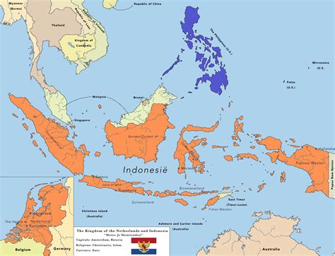 The Kingdom Of The Netherlands And Indonesia 2022 Rimaginarymaps