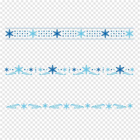 Blue Star Decorative Pattern Cut Line Blue Dividing Line Png Pngegg