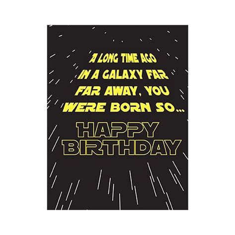 Star Wars Birthday Card By Halfpenny Postage Canada