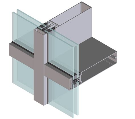 Toggle Glazed Curtain Wall System