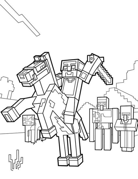 100 Minecraft Coloring Pages Print Or Download Wonder Day