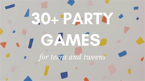 30 Fun Teenage Party Games My Amusing Adventures
