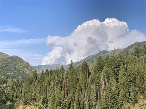 Middle Fork Fire Explodes To Over 3500 Acres By Monday Evening