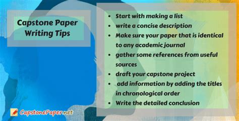 Capstone project is a non profit project between exploratory centers for. Following Capstone Paper Outline Things to Remember