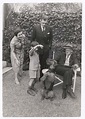 Three generations of Joyces. James Joyce, seated, Giorgio standing, and ...