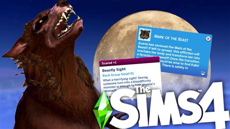 Werewolves Are Back In The Sims 4 Mod Youtube