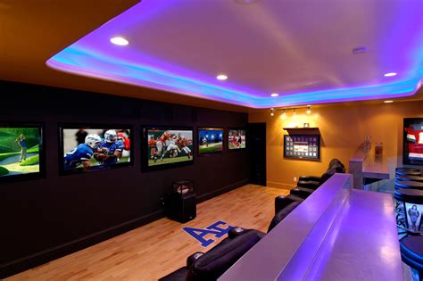Media Rooms And Theaters Traditional Home Theater Denver By