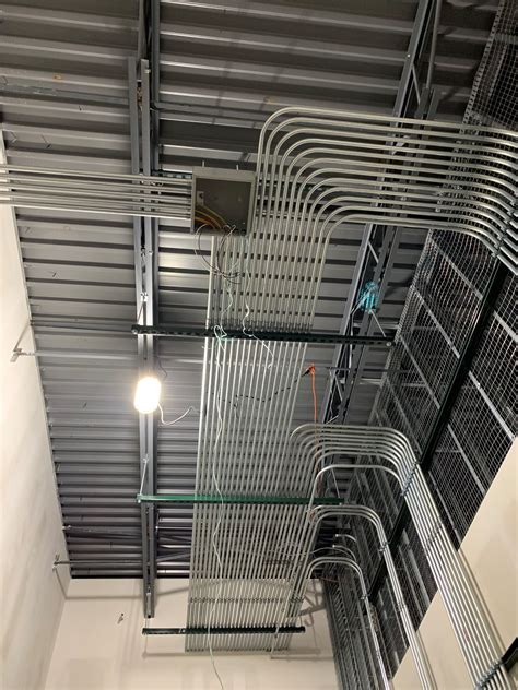 Our Work Conduit Racks Akron Electric Company