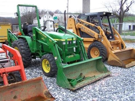 John Deere 790 4x4 Compact Tractor Loader Backhoe