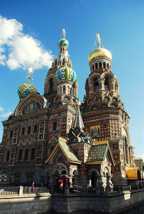 Amazing Russia The Spillblood Cathedral In Saint Petersbur Titoy