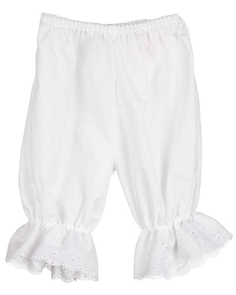 White Pantaloon Pettipants Bloomer Under Pants 3m 6x
