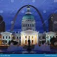 St. Louis - Missouri - Die Vereinigten Staaten Von Amerika Stockfoto ...