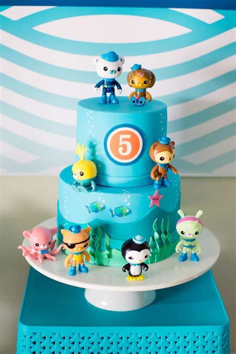 Octonauts Birthday Party Cake See More Party Ideas At