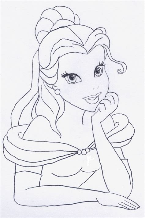 Download 59 disney princess stock illustrations, vectors & clipart for free or amazingly low rates! princess drawings | Disney Princess Belle Drawings ...