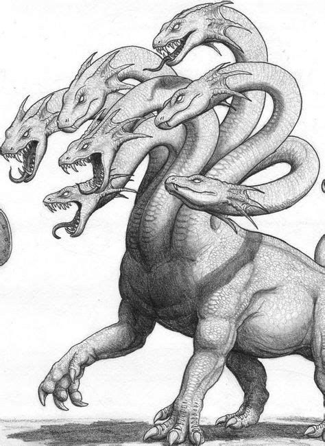 Hydra Drawing 2019 Mythology Tattoos Greek Mythology Tattoos