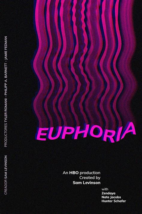Euphoria Poster Design Graphic Design Posters Bedroom Wall Collage