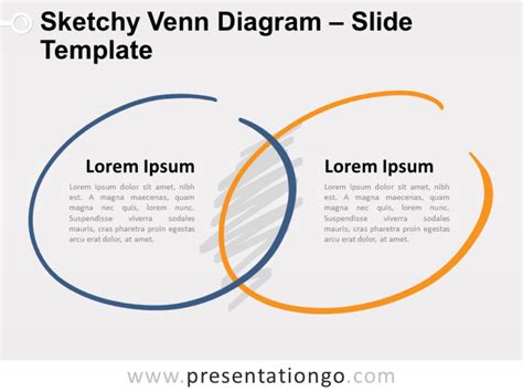 Sketchy Venn Diagram For Powerpoint And Google Slides Presentationgo My Xxx Hot Girl