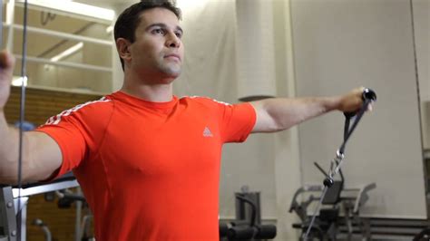 Cable One Arm Lateral Raise Shoulders Exercise Youtube