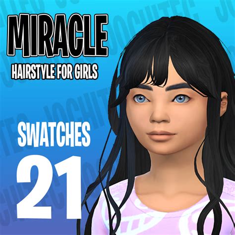 Miracle Hairstyle By Jochi The Sims 4 Create A Sim Curseforge