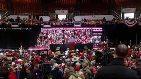 Newschannel 9s Inside Coverage For President Trumps Rally In