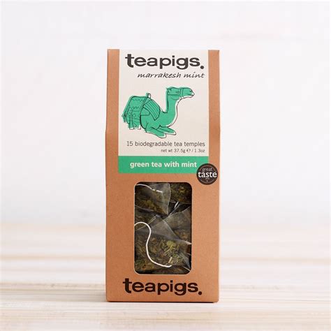 Green Tea With Peppermint Green Tea Teapigsca Teapigs Canada