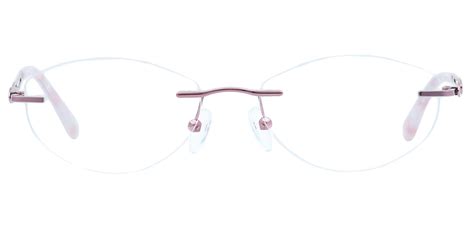 fairy rimless blue light blocking glasses pink women s eyeglasses payne glasses