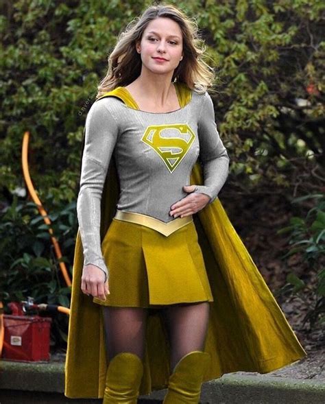 Melissa Benoist Supergirl Goat