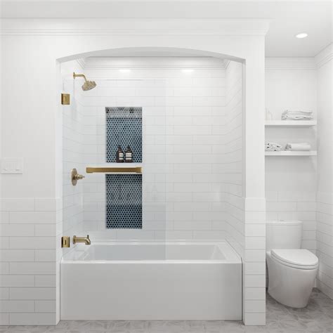 Artisan Bathroom Bathtub Shower Combo Small Bathroom Renovations