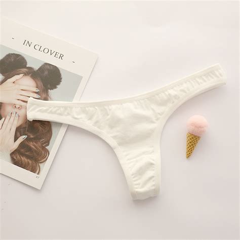 Girl G String Thongs Cotton Bandage Teenage Strawberry Underwear