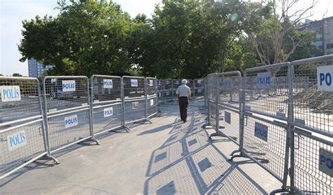 Gezi Parkı kapatıldı Dünya Gazetesi