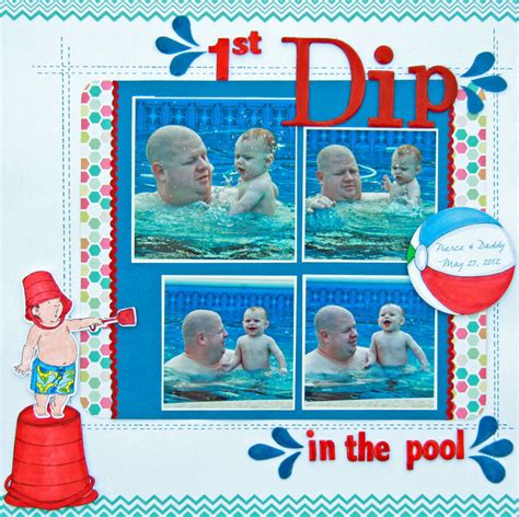 1st Dip In The Pool