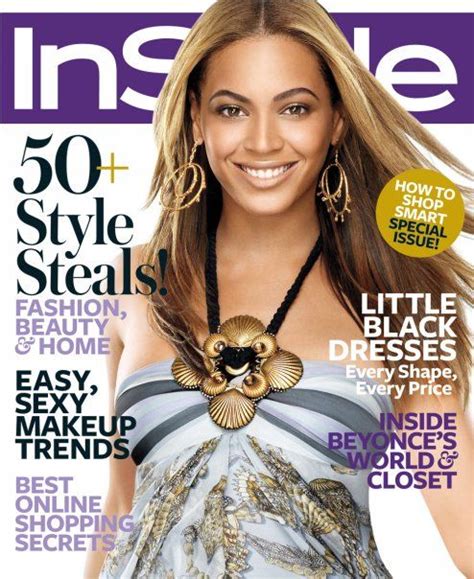 Instyle Instyle Magazine Beyonce Instyle