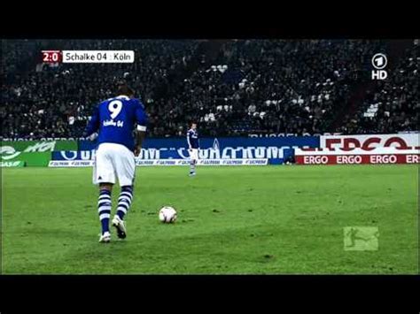 Und dann ist es doch passiert. FC Schalke 04 Koeln - 19.12.2010 Sportschau - YouTube