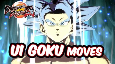 Dragon Ball Fighterz Ultra Instinct Goku Moves Combos Dlc 10 Youtube