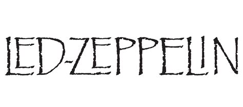 Led zeppelin was inducted in 1995 into the rock and roll hall of fame. Band Logos in Papyrus — Steve Lovelace