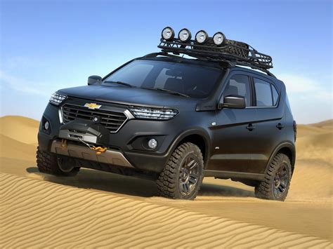 Chevrolets New Niva Suv Concept Steps Out Of The Shadows Carscoops