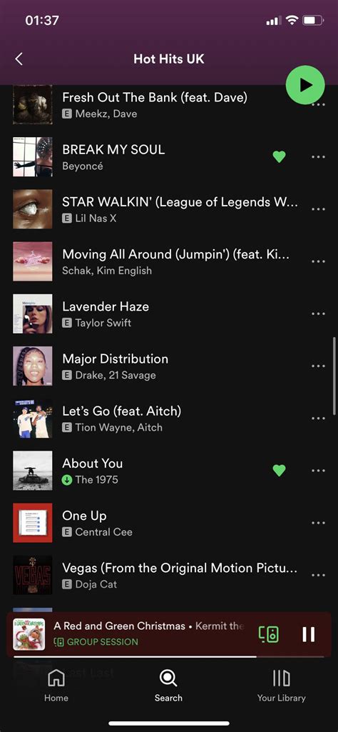 ‘about You Has Been Added To Spotifys Hot Hits Uk Playlist