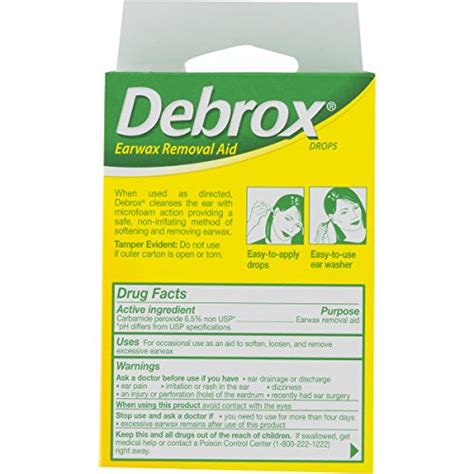 Купить Debrox Drops Earwax Removal Aid Kit в интернет магазине Amazon с