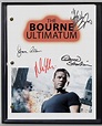 The Bourne Ultimatum Ltd Edition Reproduction Movie Script Cinema ...