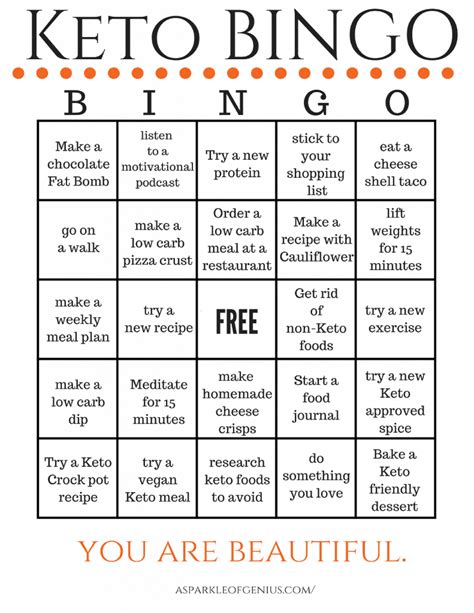 Get the basics down and you'll be a pro in no time. Keto Bingo Free Printable- Keto Bingo Challenge Printable