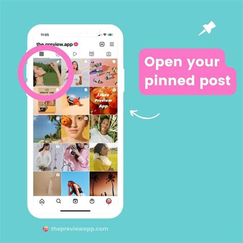 How To Pin And Unpin Posts On Instagram Preview App