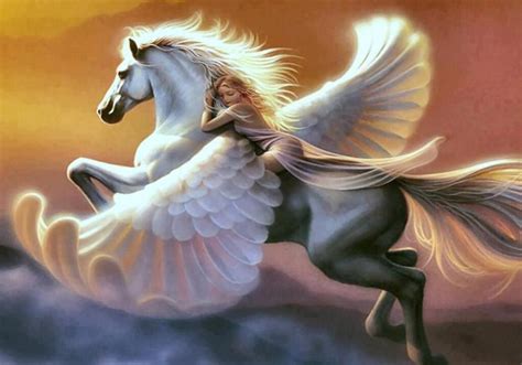Soo Dreamy😍 Fantasy Art Illustrations Fantasy Horses Pegasus Art
