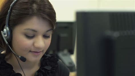 Indian Woman Working At Call Center Stock Footage Sbv Storyblocks