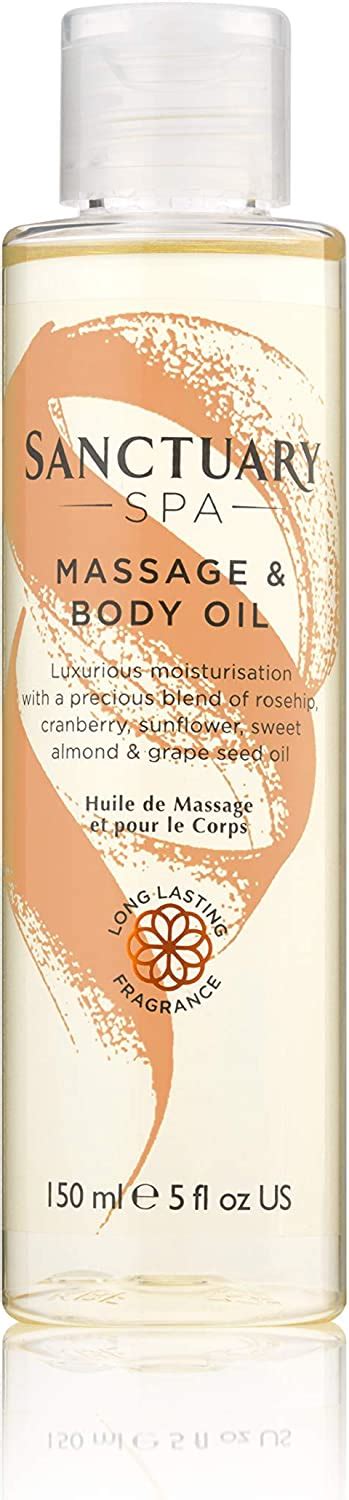 Sanctuary Spa Massage Oil Body Oil Vegan 150 Ml Uk Beauty