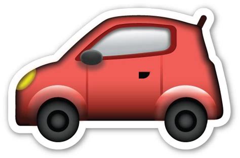 Automobile Car Emoji Emoji Automobile