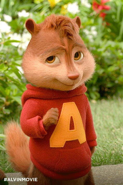 Alvin Is Up To No Good Alvin And The Chipmunks The Road Chip Cute Disney Wallpaper Cute
