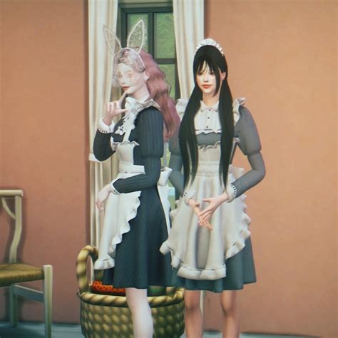 Maid Costume At Shendori Sims Sims 4 Updates