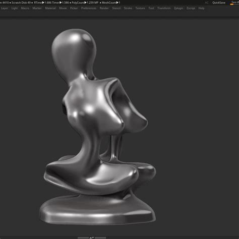 Modern Sculpture 3d Print Model 88 Cgtrader